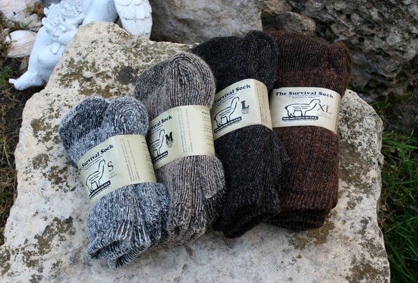 Alpaca Survival Socks