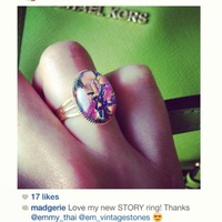 *SALE* "Story" Ruby Fire Opal  - Thumbnail 3