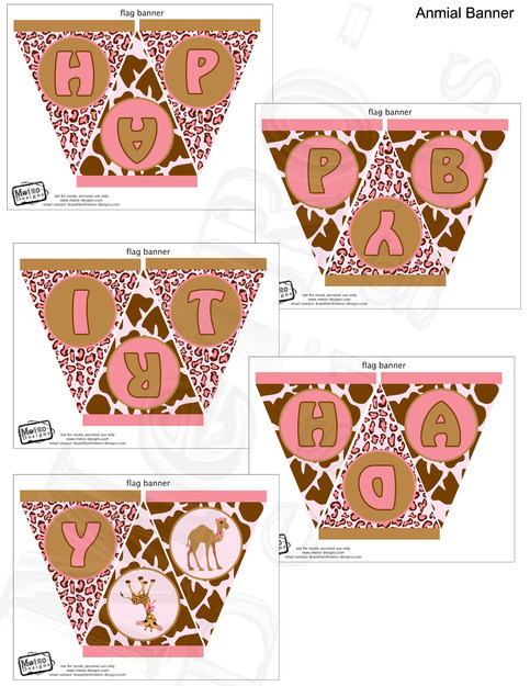 Animal Print Banner