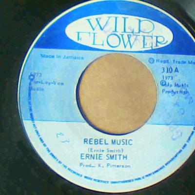Rebel music/version-ernie smith-wild flower records-7"-vg