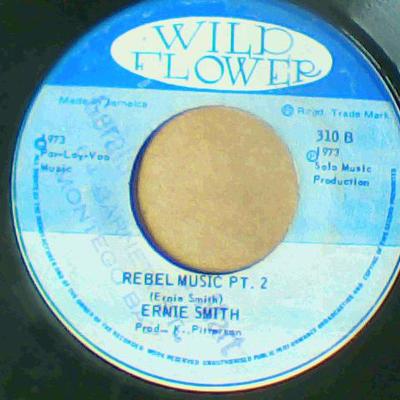 Rebel music/version-ernie smith-wild flower records-7"-vg
