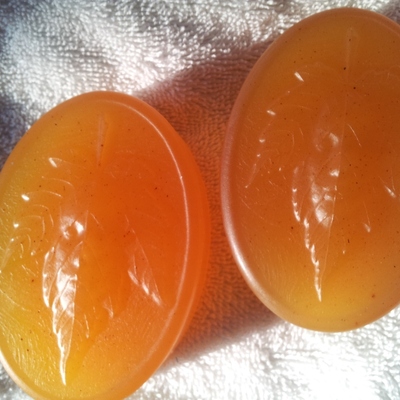 Men's hand crafted glycerin soap in the green man whimsical design - Thumbnail 1