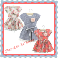 Peachy Little Miss Olivia Dress - Thumbnail 1