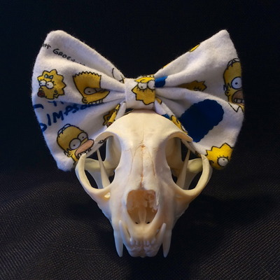 Simpsons flannel bow