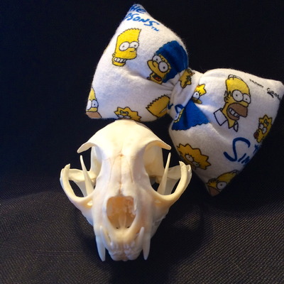 Stuffed simpsons flannel bow