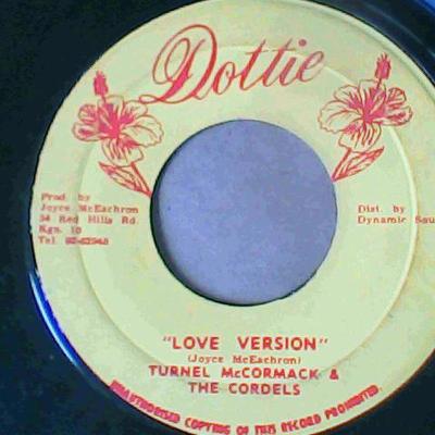 Love festival/version-turnel mccormack & the cordels-dottie records-7"-vg