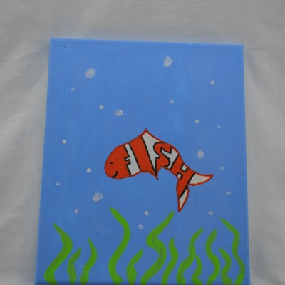 Fish painting