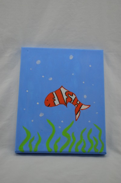 FISH painting