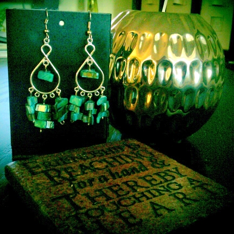 Jaded Chandelier Earrings