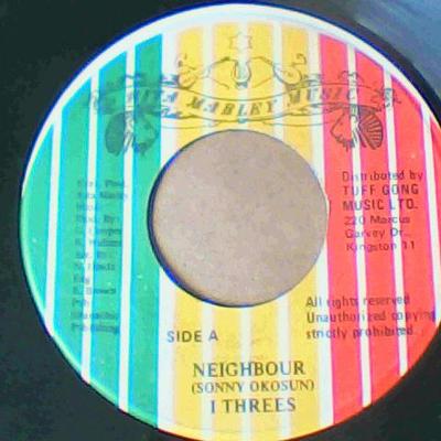 Neighbour/i threes/rita marley music/7"/vg
