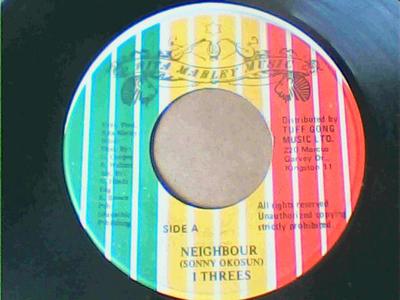 Neighbour/i threes/rita marley music/7"/vg