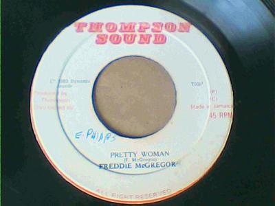 Pretty woman/freddie mcgregor/thompson sound/7"/vg