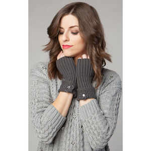 knit flower - the fingerless gloves - Thumbnail 2