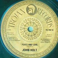 I'll Take A Melody/Peace & Love-John Holt-Trojan Records-7"-VG - Thumbnail 1