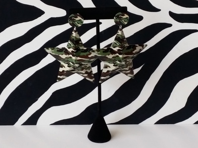Camo Jane Star Earrings