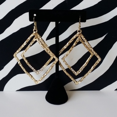 Katie crystal earrings