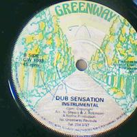 Sweet Sensation/Dub-Jackie Robinson-Greenway Records-7"-VG - Thumbnail 1