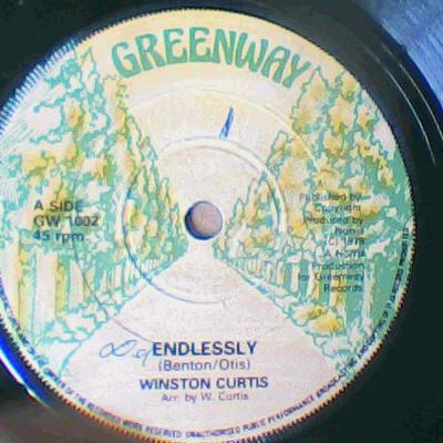 What am i living for/endlessly-winston curtis-greenway records-7"-vg