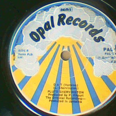 Dat/version-pluto shervington-opal records-7"-vg