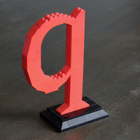 LEGO Lowercase Q (Times) - Thumbnail 1