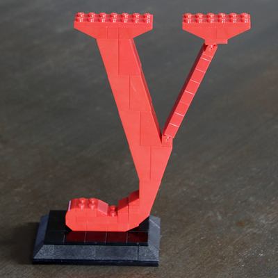 Lego lowercase y (times)