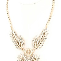 Aamna Leaf Necklace - Thumbnail 2