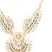 Aamna Leaf Necklace - Thumbnail 3