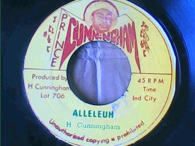 Alleleuh/the new birth-h. cunningham-prince cunningham records-7"-vg