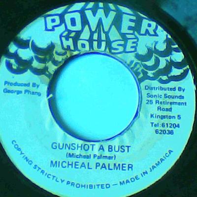 Gunshot a bust/version-michael palmer-power house records-7"-vg