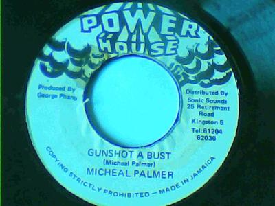 Gunshot a bust/version-michael palmer-power house records-7"-vg