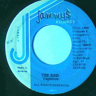 The red/version-capleton-jammys records-7"-vg
