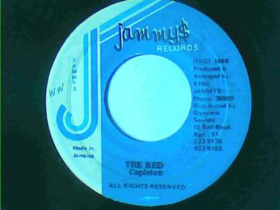 The red/version-capleton-jammys records-7"-vg