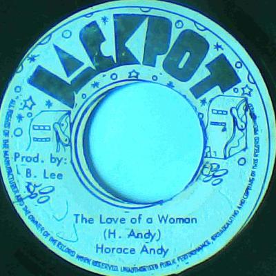 The love of a woman/version-jackpot records-7"-vg