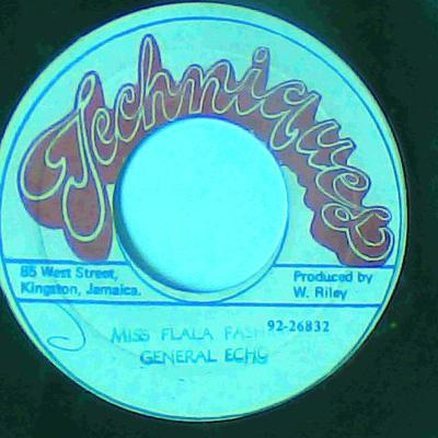 Miss flala fashion/version-general echo-techniques records-7"-vg