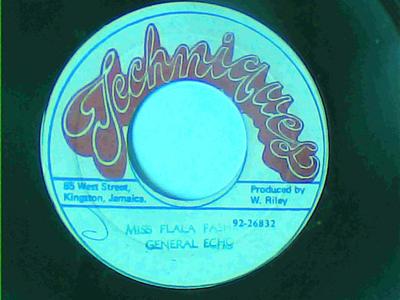 Miss flala fashion/version-general echo-techniques records-7"-vg