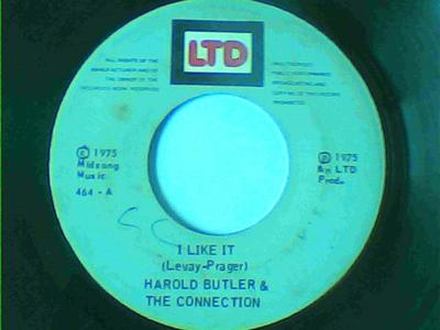 I like it/disco mix-harold butler & the connection-ltd records-7"-vg