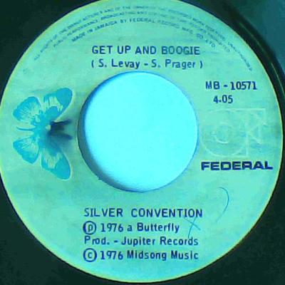 Son of a gun/get up and boogie-silver convention-federal records-7"-vg