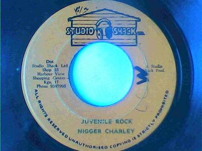 Juvenile rock/version-nigger charley-studio shack records-7"-vg
