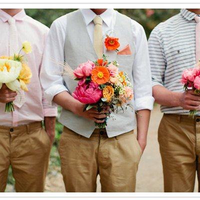 Wedding mens tie skinny necktie- laid-back necktie- light yellow chambray 1.5 "