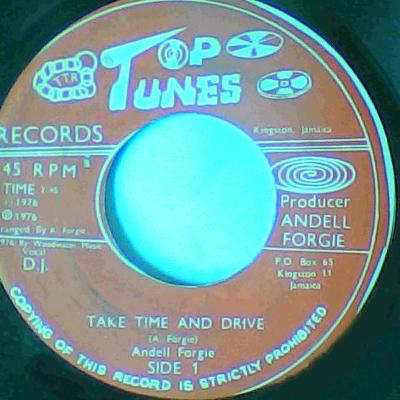 Take time and drive/part 2-andell forgie-top tunes records-7"-vg