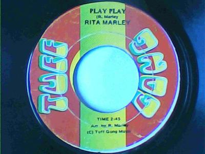 Play play/version-rita marley-tuff gong records-7"-vg