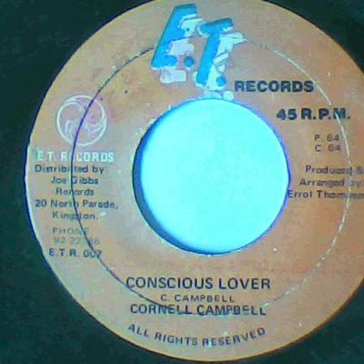 Conscious lover/version-cornel campbell-errol t records-7"-vg