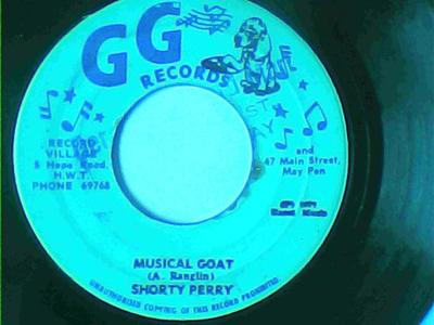 Musical goat/dub-shortie perry-gg records-7"-vg