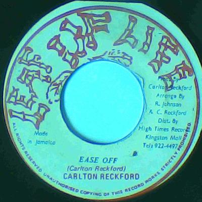 Ease off/version-carlton beckford-leaf of life records-7"-vg