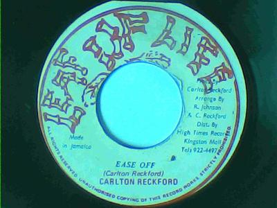 Ease off/version-carlton beckford-leaf of life records-7"-vg