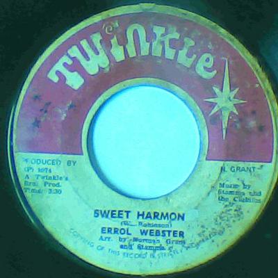 Sweet harmony/sweet harmony-errol webster-twinkle records-7"-vg