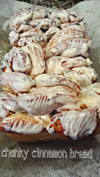 chunky cinnamon bread