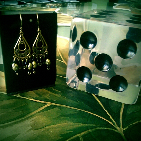 Baroness chandelier earrings