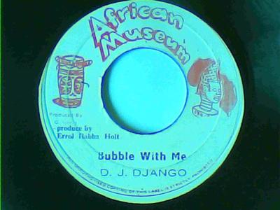 Bubble with me/version-django-african museum records-7"-vg