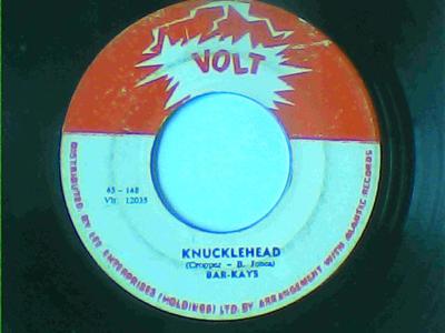 Knucklehead/soul finger-bar kays-volt records-7"-vg